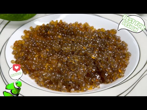 Homemade tea Caviar | tea Caviar Recipe | How to make tea Caviar | 4 ingredients ❗️