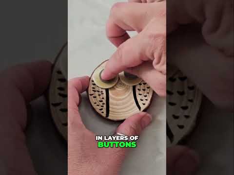 Create an Adorable Wooden Owl Ornament in Minutes