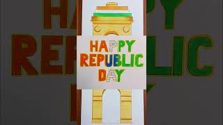 Republic Day Drawing/Republic Day Poster Drawing/How to Draw Republic Day Drawing Easy Steps #shorts