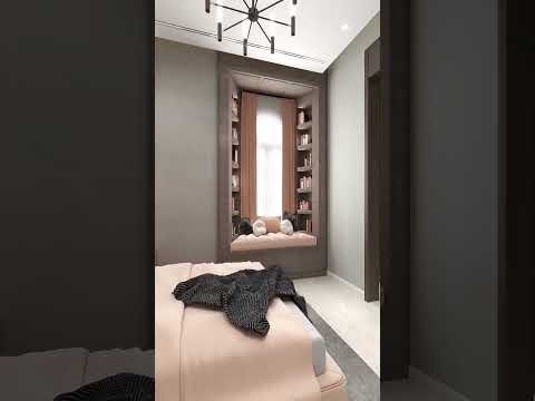 BeDrOoM design wAlKtHrOuGh #shortvideo #shortfeed #shorts #bedroomdesign #bedroom