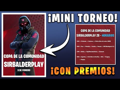 ¡MINI TORNEO de Fortnite con PREMIOS para la COMUNIDAD! 🎁🔥 ¿Quién será el campeón?