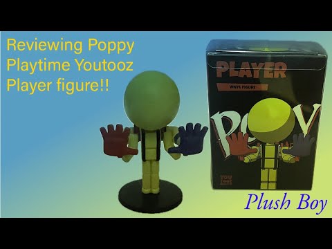 Reviewing Poppy Playtime YouT👀z Player Figure!! @PlushBoyHuggy