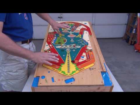 Pinball Machine Play Field Automotive Clear Coat Job