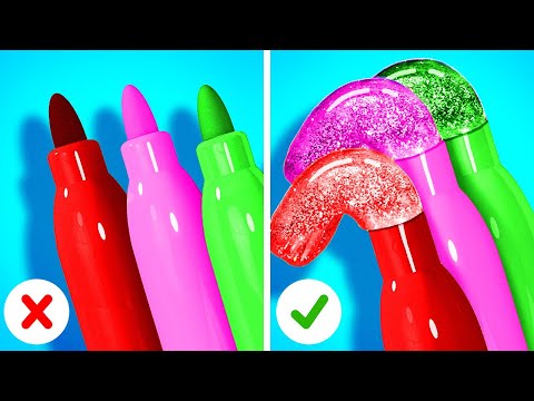 MART SCHOOL HACKS ✨ Back-to-School DIYs, Cool Crafts & Tips for Kids & Parents! By 123 GO!