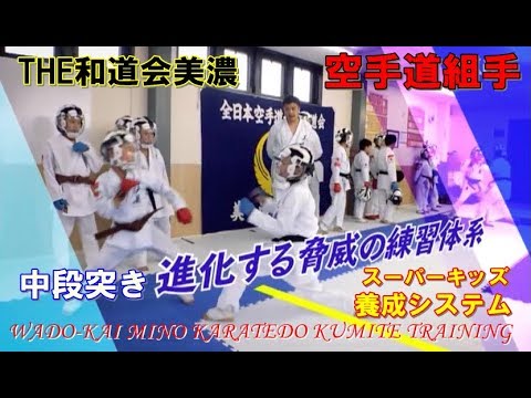 和道会美濃 中段突き 空手家超必見 負けない組手 スーパーキッズ養成システムkaratedo