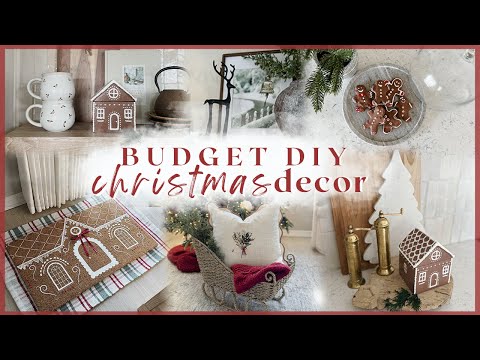 DIY HIGH-END CHRISTMAS DECOR IDEAS 🔔 budget designer dupes and decorating ideas christmas 2024