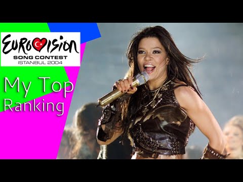 Eurovision Song Contest 2004 My Top Ranking of 36 Songs