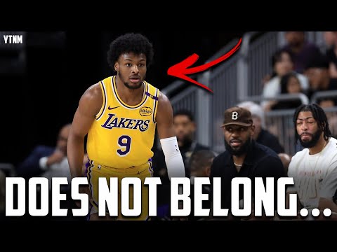 Bronny James Has Officially Been EXPOSED... | YTNM