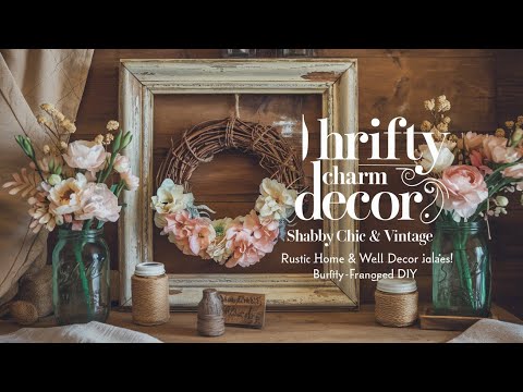 Thrifty Charm Decor:Shabby Chic,Vintage, Rustic Home & Wall Hangings Decor Ideas in budget for you