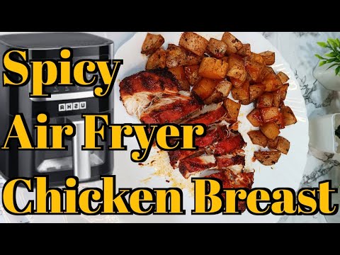 Spicy Air Fryer Chicken Breast | Easy & Healthy Recipe in 30 Minutes