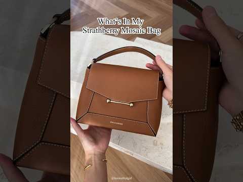 What’s In My Strathberry Mosaic Bag (2024 exclusive discount code) | Bag Review | fassionfruitgirl