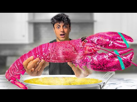 I Cooked A Rare Pink Lobster