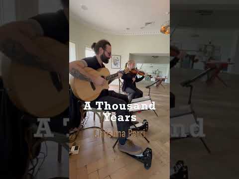 A THOUSAND YEARS (Christina Perri) | Guitar & Violin Duo (Sacred Sounds Wedding Music)