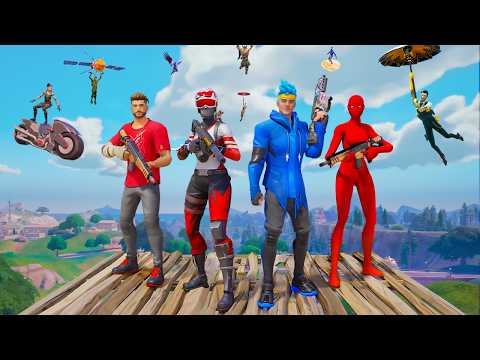 Can 4 YouTubers Beat The Fortnite Kill Record!