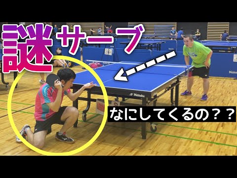 【卓球】変なフォームのヤツにメチャクチャにされました