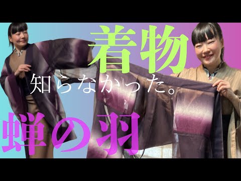 【着物お誂え】透け感がたまらない憧れの紋紗、蝉の羽‼️無双紗？《秦流舎》弓月のお誂え #ばーちー京都