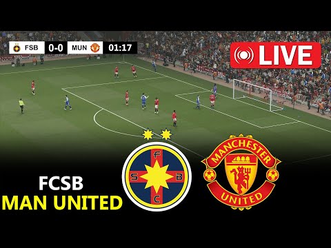 FCSB vs Manchester United | Europa League 2025 | eFootball Pes 21 Gameplay