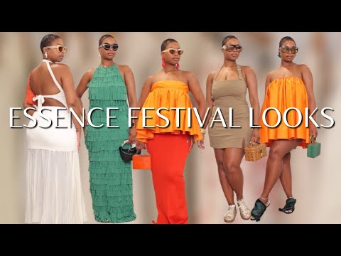 ESSENCE FESTIVAL STYLE GUIDE: Styling Outfits + Watch This Before You Pack!!! | GeranikaMycia