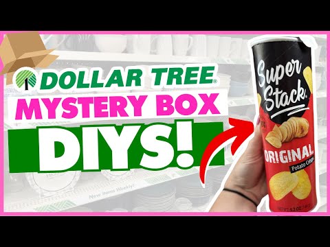 NEW Dollar Tree DIYs to make NOW! | Mystery Box Challenge 📦