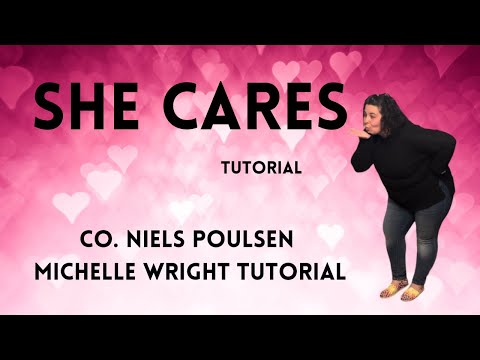 She cares line dance tutorial Improver choreography by Niels Poulsen