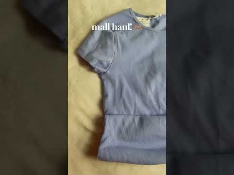 mall haul! | cotton-on, hollister , and aerie! | #viral #like #subscribe  #preppy #blackfriday |