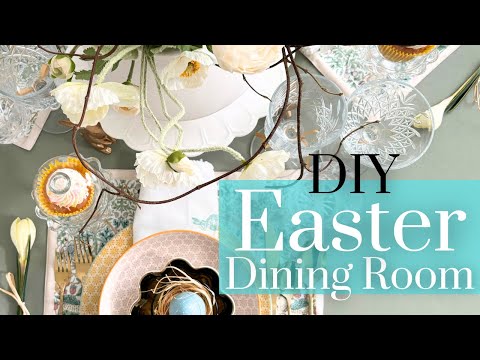 WOW! Spring WONDERLAND ✣ Table + Dessert Bar Decorate with Me ✣ Tablescape Idea You'll LOVE -Ep.2