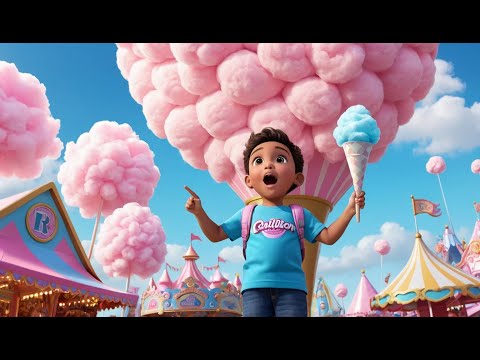 Cotton Candy, Cotton Candy, Sweet and Light | Fun Nursery Rhyme for Kids | Sing-Along Song