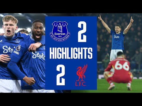 EVERTON 2-2 LIVERPOOL | Premier League highlights