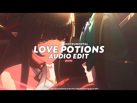 love potions (instrumental) || bj lips & princess paparazzi [ edit audio ]