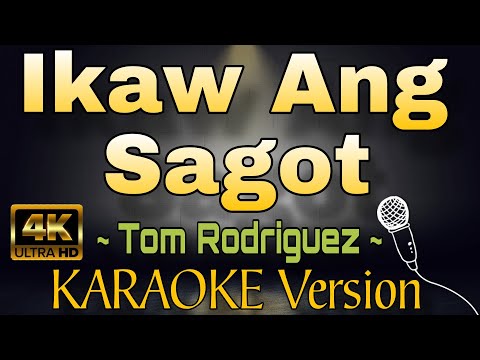 IKAW ANG SAGOT - Tom Rodriguez (HD OPM KARAOKE Version)