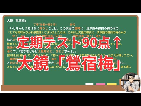 【鶯宿梅】(大鏡)徹底解説！(テスト対策・現代語訳・あらすじ・予想問題)