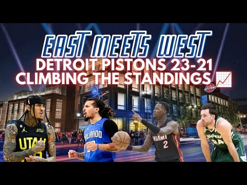 Detroit Pistons 23-21...Climbing the Standings!