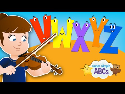 The Sounds of the Alphabet | V-W-X-Y-Z | ​​🌈 Super Simple ABCs