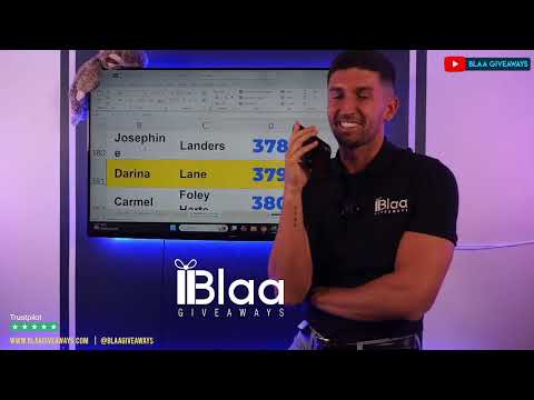 BLAA GIVEAWAYS | LIVE DRAW | 3RD OCT 2024