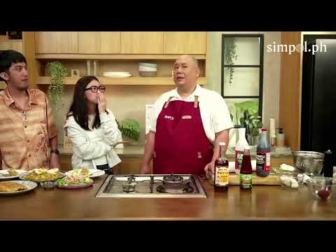 Simpol Lenten season recipes and live chikahan with Chef Tatung