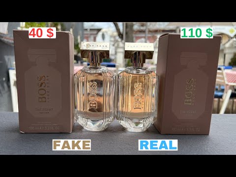 Fake vs Real Hugo Boss The Scent for Her Perfume