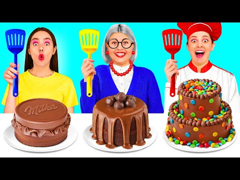 Me vs Grandma Cooking Challenge | Kitchen Gadgets and Parenting Hacks by RaPaPa Challenge