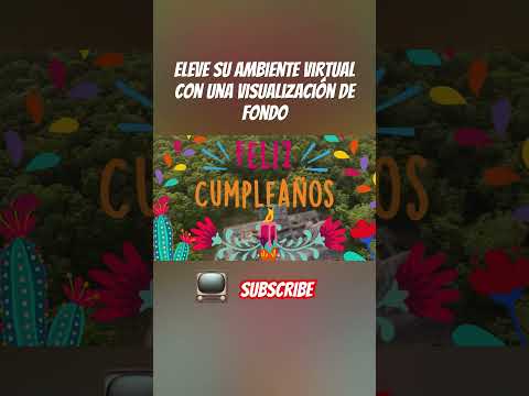 Feliz cumpleaños | Eleve su ambiente virtual con una visualización de fondos | suscribirte #fondos