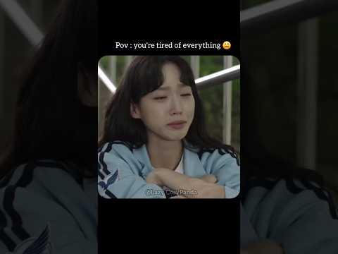 Pov : you're tired of everything #aesthetic #fypシ゚ #viral #kdrama #explore #youtubeshorts #shorts