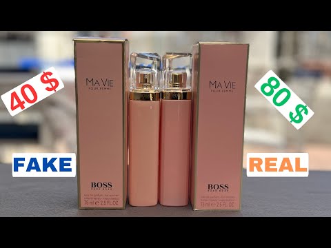 Fake vs Real Hugo Boss Ma Vie Perfume