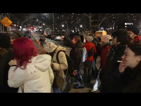 Arrest as HUNDREDS March for Trans Kids Gender Affirming Care at NYC Hospital