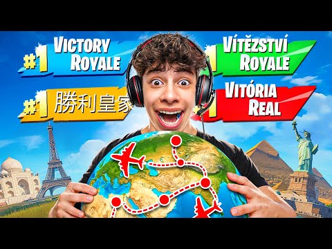 i Won Fortnite in Every Country