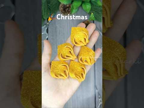 ⭐Star Christmas ornaments 🎄🎉❤️ A star from foamiran is a beautiful craft