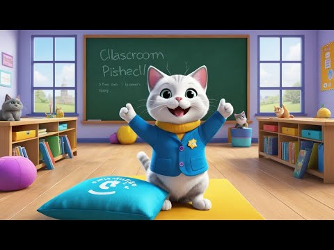 Emma Had a Tiny Cat Rhyme Song | Popular Nursery Rhyme & Lyrics for Kids | Educational Kids Songs