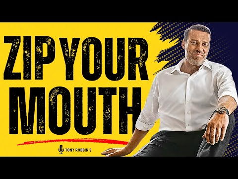 Always Be Silent In 7 Situations | Tony Robbins Motivation