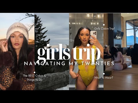 VLOG: Girls Cabin Trip! To Gatlinburg | Successful Girls Trips? | Mountain Outfits| Things to Do