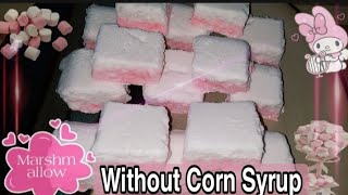 How to Make Marshmallow at Home || Marshmallow Recipe Without Corn Syrup By Food Logic