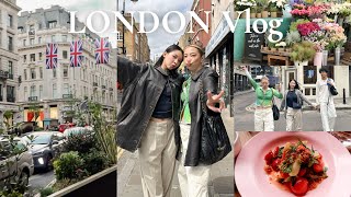 [English sub] London Vlog🇬🇧💘 Vintage shop, Notting hill, Chinese cuisine etc...