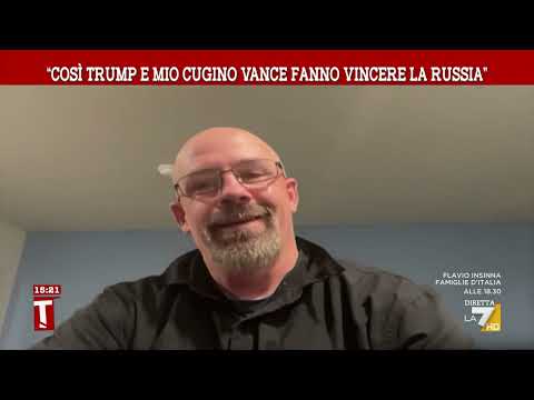 "Così Trump e mio cugino Vance fanno vincere la Russia"