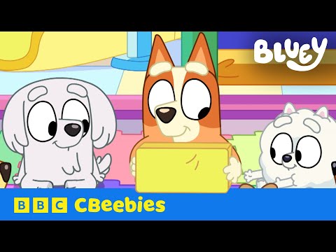 Bingo Plays Pass The Parcel🎁🎉 | Bluey | CBeebies